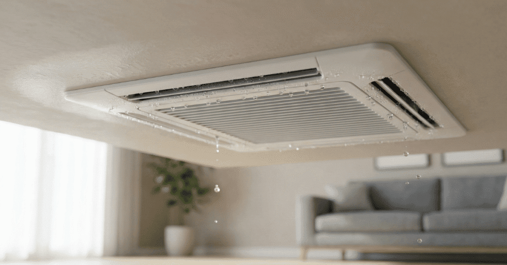 What To Do if Water Is Dripping From Your Air Vent?