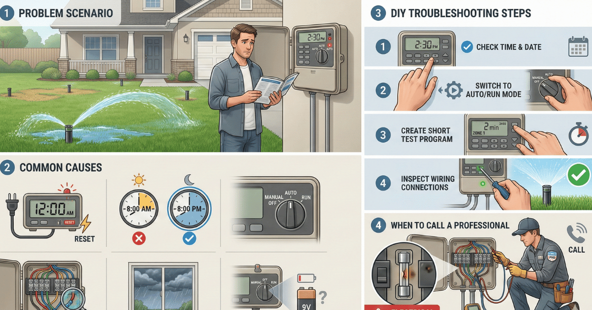 Sprinkler Timer Issue