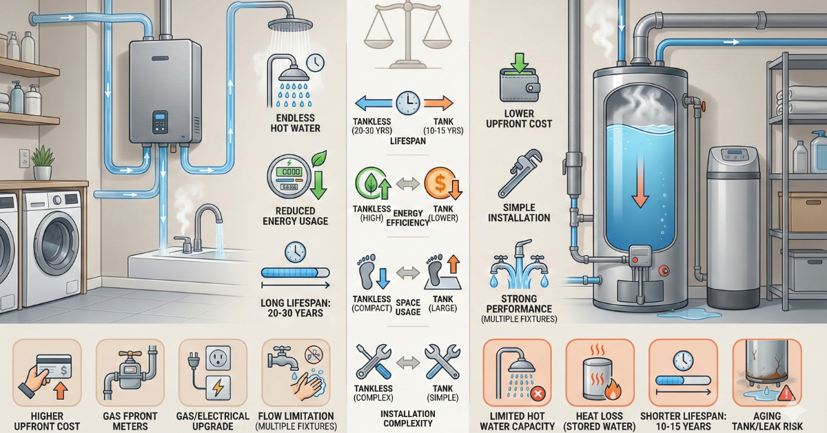 Water Heater Pros and Cons