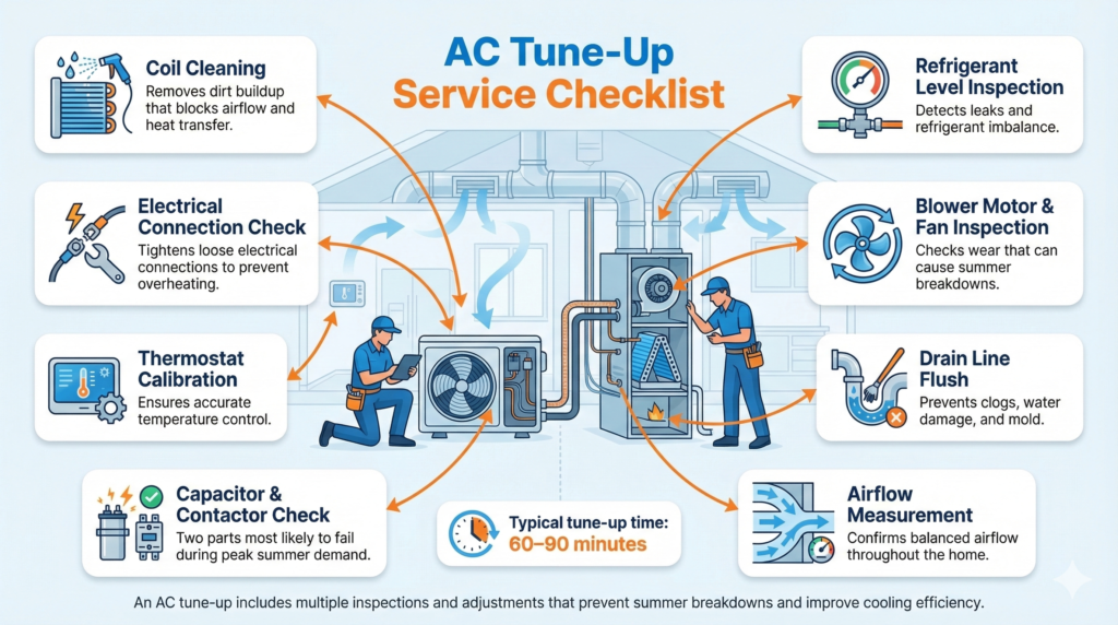 AC Tune-Up Before Summer 