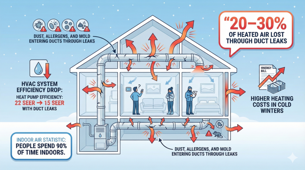 Aeroseal Duct Sealing For Better HVAC