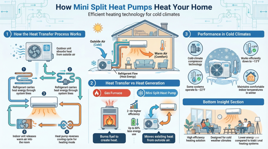 how mini split systems work