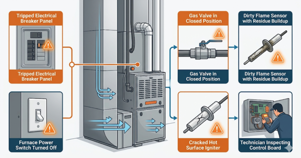 furnace ignition problems